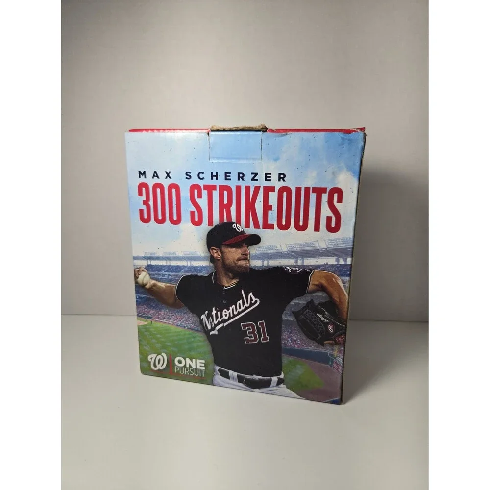 Matt Scherzer 300 strikeout bobblehead